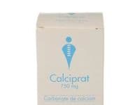 Calciprat 750 Mg, Comprimé à Sucercalcium - 1 Flacon(S) Polyéthylène de 60 Comprimé(S)