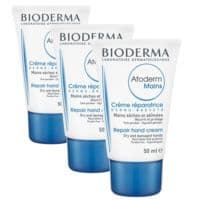 Atoderm Crème Réparatrice Nutritive Mains 3*T/50Ml - Bioderma