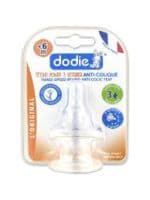 Dodie tétine 2ème âge - silicone liquide épais - Bt 2