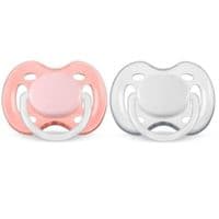 Avent Sucette Aérée Silicone Fille 0-6Mois Pastel B/2