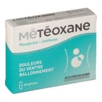 Meteoxane Gél Plq/30Siméticone + Phloroglucinol - Plaquette(S) Thermoformée(S) Pvc-Aluminium de 30 Gélule(S)
