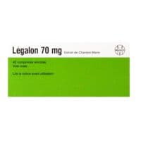 Legalon 70 Mg, Comprimé Enrobésilymarine - Plaquette(S) Thermoformée(S) Pvc-Aluminium de 40 Comprimé(S)