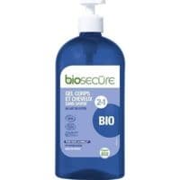 Biosecure Gel Corps et Cheveux 2En1 Sans Savon Au Lait de Coton Format Eco 730Ml