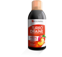 Turbodraine Solution Buvable Thé-Pêche 500Ml - Forte Pharma