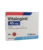 Vitalogink 40 Mg, Comprimé Pelliculé Plq/90Ginkgo Biloba - Mylan