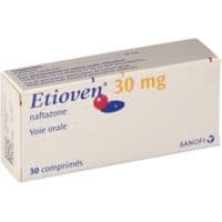 Etioven 30 Mg, Compriménaftazone - Plaquette(S) Thermoformée(S) Pvc Polyéthylène Pvdc Aluminium de 30 Comprimé(S)