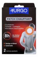 Patch Chauffant Decontractant Urgo X 2 - Urgo Healthcare