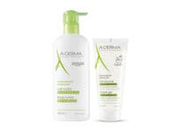 Aderma Les Indispensables Lait Corps Hydratation 24H Lait D'Avoine Rhealba 400Ml + Gel Douche