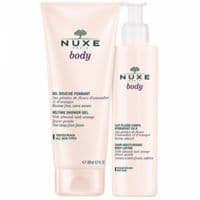 Nuxe Body Lait Fluide Corps Hydratant 24H 400Ml + Gel Douche