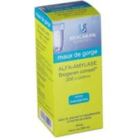 Alfa-Amylase Biogaran Conseil 200 U.Ceip/Ml, Siropalpha-Amylase
