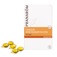 Pranarom Pranacaps Rose Musquée - Pranarôm France