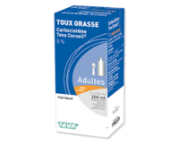 Carbocisteine Teva Conseil 5 % Adultes Sans Sucre, Solution Buvable Édulcorée à la Saccharine Sodiquecarbocistéine - 1 Flacon(S) en Verre Jaune(Brun) de 200 Ml Avec Cuillère-Mesure Polystyrène