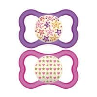 Mam Air Nuit 2 Sucettes Silicone 18 Mois et + - Mam Baby France