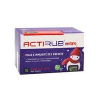 Santé Verte Actirub Sachets Enfants - Goût Pomme