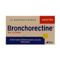 Bronchorectine Au Citral Adultes, Suppositoire - 2 Plaquette(S) Thermoformée(S) Pvc Polyéthylène de 5 Suppositoire(S)