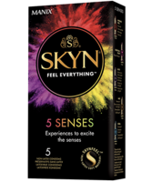 Manix Skyn 5 Senses Préservatif B/5