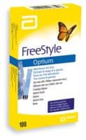 Freestyle Optium Électrode B/100 - Abbott Diabetes Care