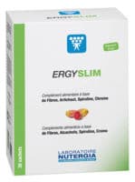 Ergyslim Poudre Régulation de l'Appétit et Du Transit 30 Sachets/5G - Nutergia