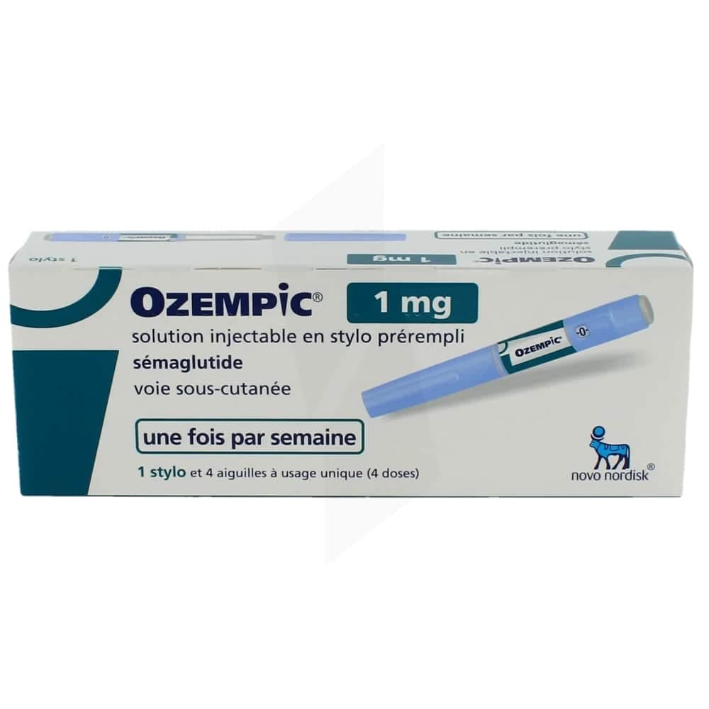 Ozempic 1 Mg Solution Injectable en Stylo Prérempli - Novo Nordisk (Danemark)