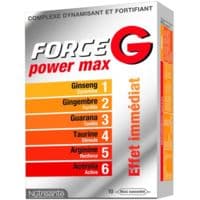 Force G Power Max, Bt 10 - Nutrisanté