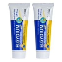 Elgydium Kids Protection Caries Gel Dentifrice Banane 2-6Ans 2 T/50Ml