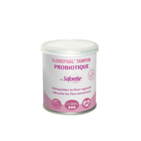 Florgynal Probiotique Tampon Périodique Sans Applicateur Normal B/12 - Saforelle