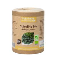 Nat&Form Eco Responsable Spiruline Bio Comprimés B/200