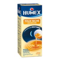 Humex Toux Seche Oxomemazine 0,33 Mg/Ml, Siropoxomémazine - Humer