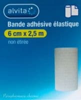 Alvita Bande Adhésive Élastique 6Cmx2,5M - Alliance Healthcare