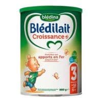 Blédilait Croissance+ Lait en Poudre B/900G [Dom-Tom] - Blédina