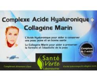 Acide Hyaluronique+Collagène Marin - Santé Verte