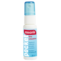 Assanis Pocket Spray Antibactérien Mains 25Ml