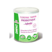 Florgynal Probiotique Tampon Périodique Avec Applicateur Super B/9 - Saforelle