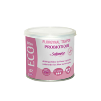 Florgynal Probiotique Tampon Périodique Sans Applicateur Normal B/22 - Saforelle