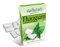 Fluogum Chew Gum Dragée Menthe Forte
