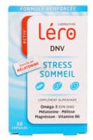 Lero Dnv Stress Sommeil 30 Capsules - Laboratoire Léro