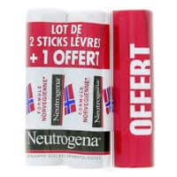 Neutrogena Stick Lèvres Lot de 3