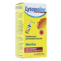 Lysopaine Maux Gorge Spray Ambroxol.Menthe 20Mlambroxol - Lysopaïne