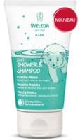 Weleda Kids 2In1 Shower & Shampoo Gel Menthe Fraîche 150Ml