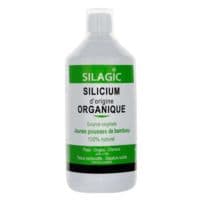 Silagic Silicium Organique Source Végétale Buvable 1L (Vert)