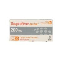 Ibuprofene Arrow 200 Mg, Comprimé Enrobé Plq/30Ibuprofène - Plaquette(S) Thermoformée(S) Pvc-Aluminium de 30 Comprimé(S)
