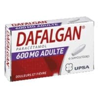 Dafalgan 600 Mg Suppositoires Adulte Plq/10Paracétamol