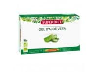 Superdiet Aloe Vera Bio Solution Buvable 20 Ampoules/15Ml - Super Diet