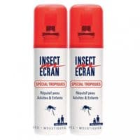 Insect Ecran Spécial Tropiques Solution Adulte Enfant 2*75Ml