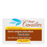 Rogé Cavaillès Savon Surgras Extra Doux Fleur de Coton 3X250G+1Savon Offert