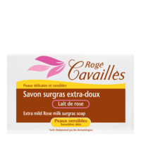Rogé Cavaillès Savon Surgras Extra Doux Lait de Rose 3X250G+1Savon Offert