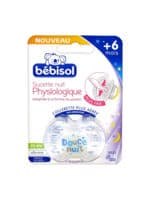 Bébisol Slim Sucette Physiologique Silicone Nuit +6Mois T2 - Bebisol
