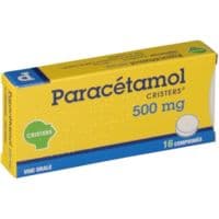 Paracetamol Cristers 500 Mg, Compriméparacétamol - Plaquette(S) Thermoformée(S) Pvc-Aluminium de 16 Comprimé(S)