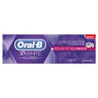 Oral B 3D White Luxe Eclat et Glamour, Tube 75 Ml