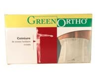 Green Ortho Ceinture Lombaire Croisée Blanc T2 - Marque Conseil (Ocp Répartition)